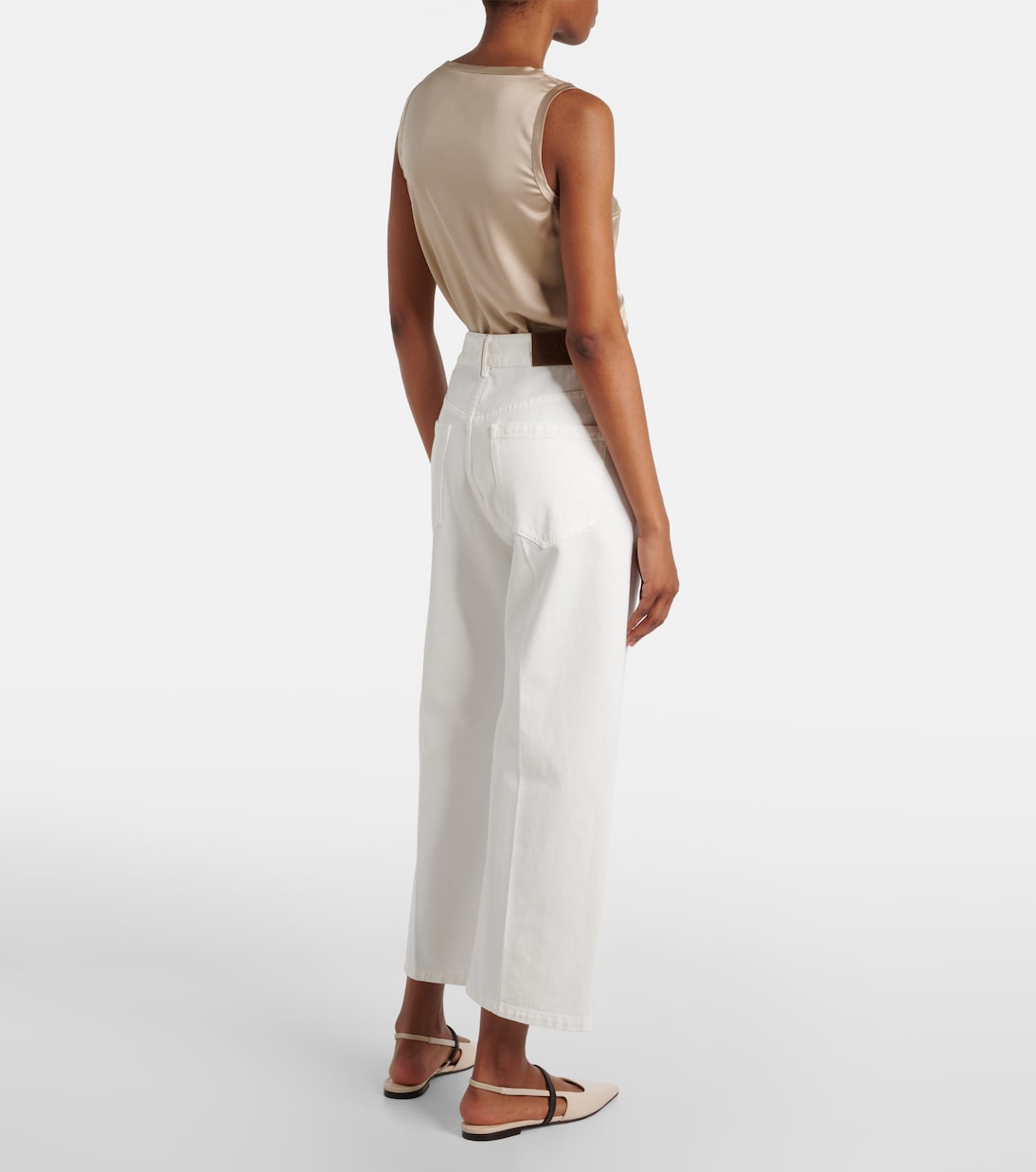 Pantaloni regular in cotone | Brunello Cucinelli
