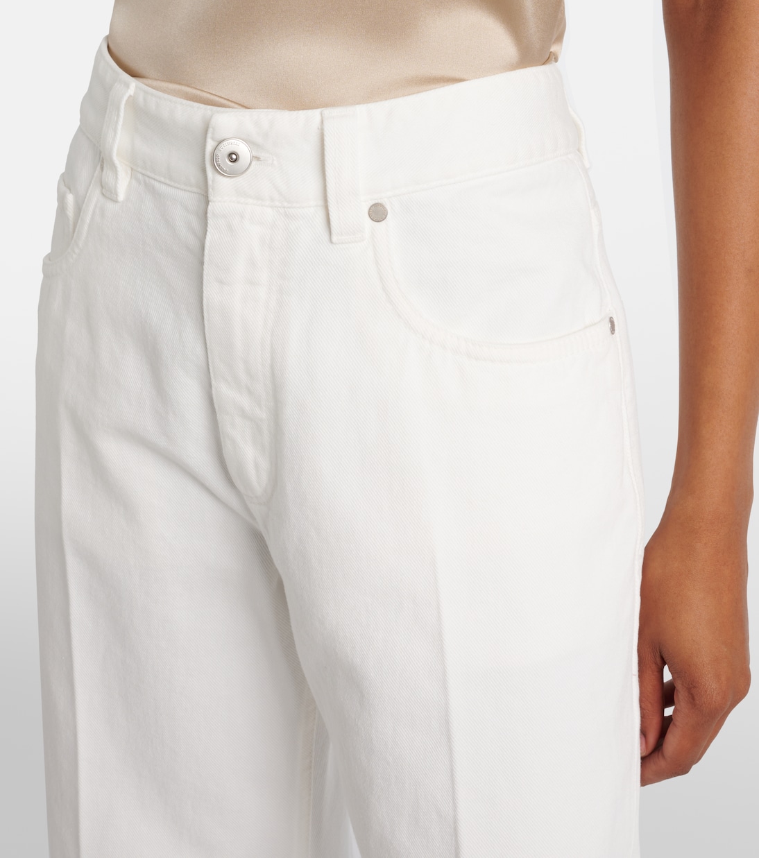 Pantaloni regular in cotone | Brunello Cucinelli