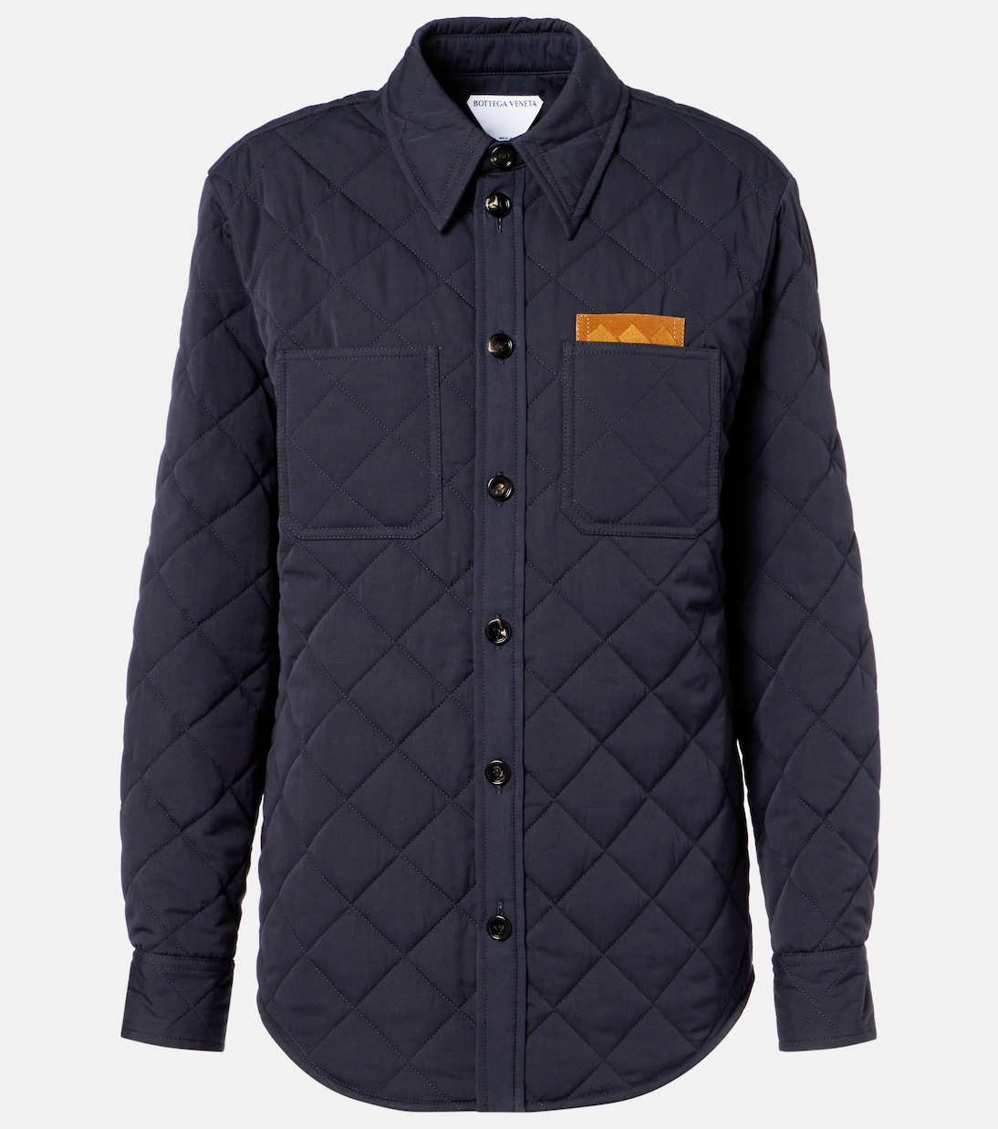 Steppjacke Intrecciato aus einem Baumwollgemisch | Bottega Veneta