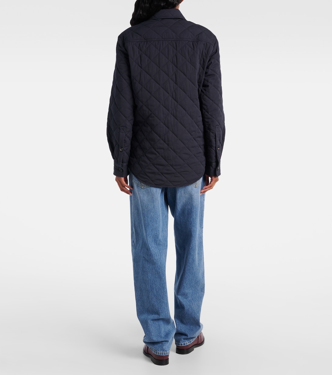 Steppjacke Intrecciato aus einem Baumwollgemisch | Bottega Veneta