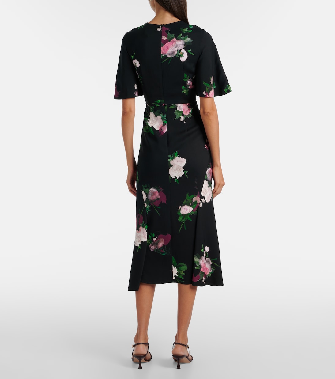 Bedrucktes Midikleid | Erdem