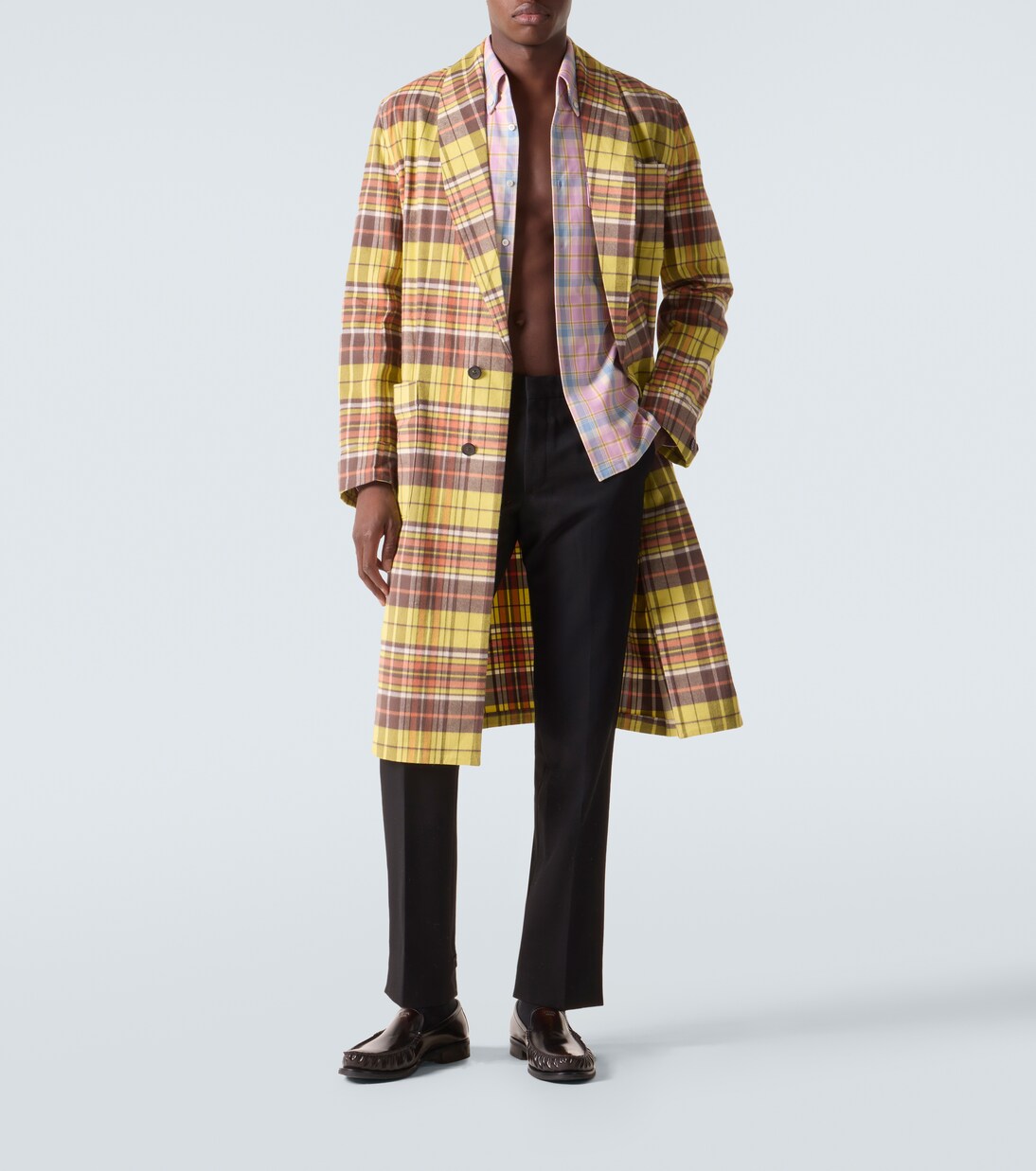 Checked cotton shirt | Prada