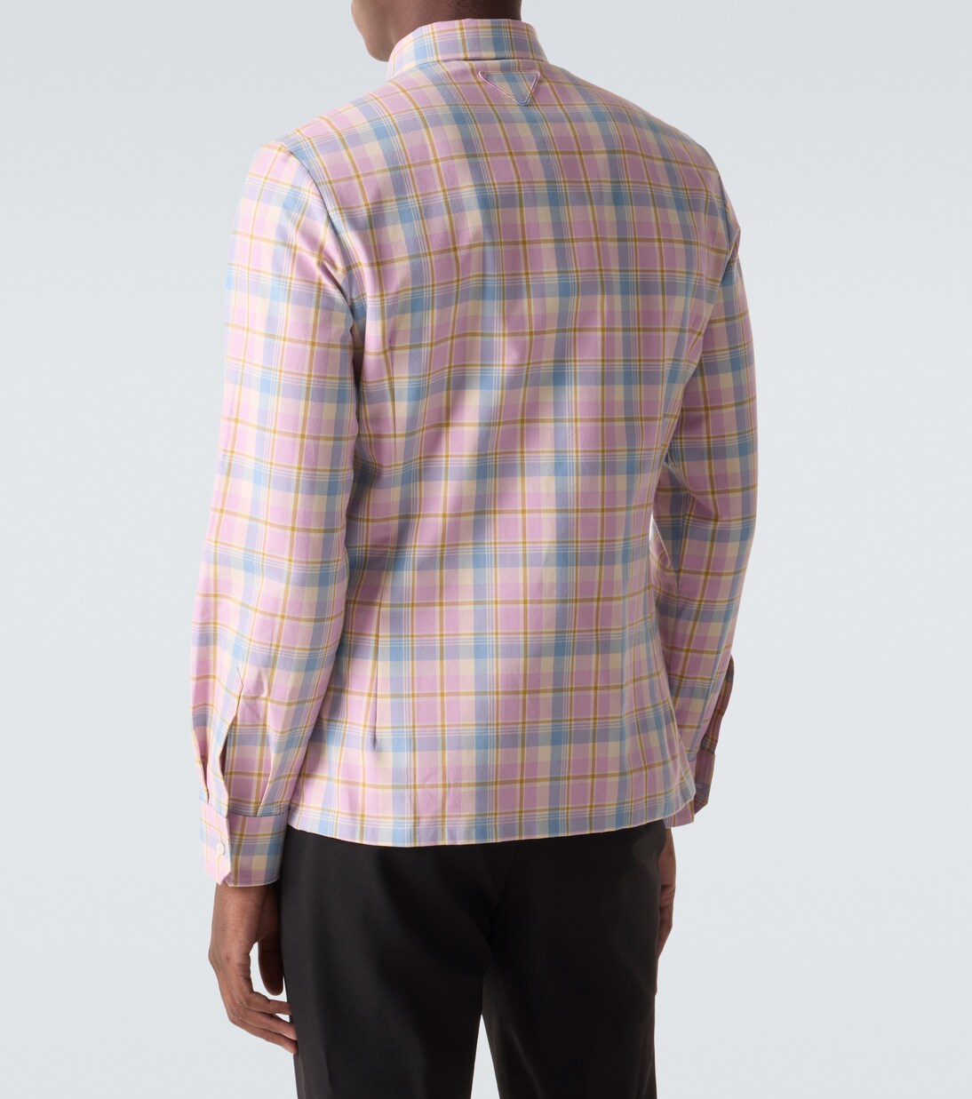 Checked cotton shirt | Prada