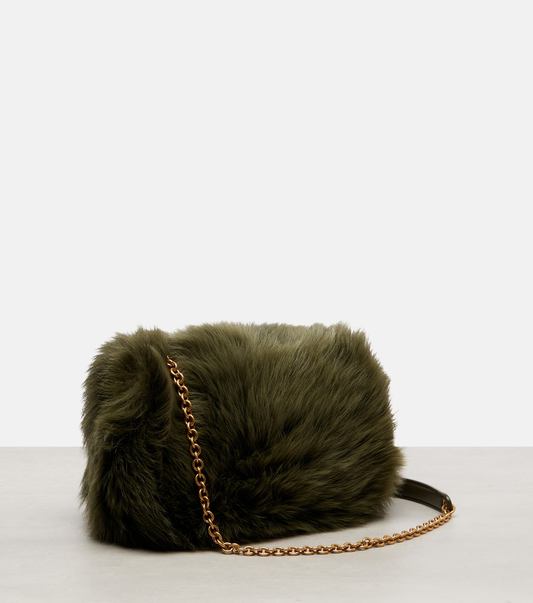 Jamie 4.3 Mini shearling shoulder bag | Saint Laurent