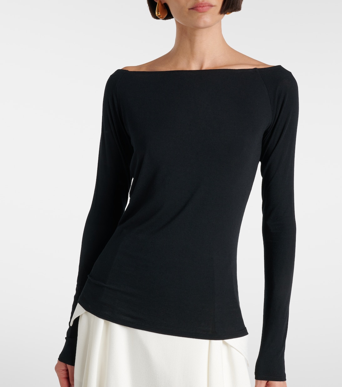Chic Comfort off-shoulder top | Dorothee Schumacher