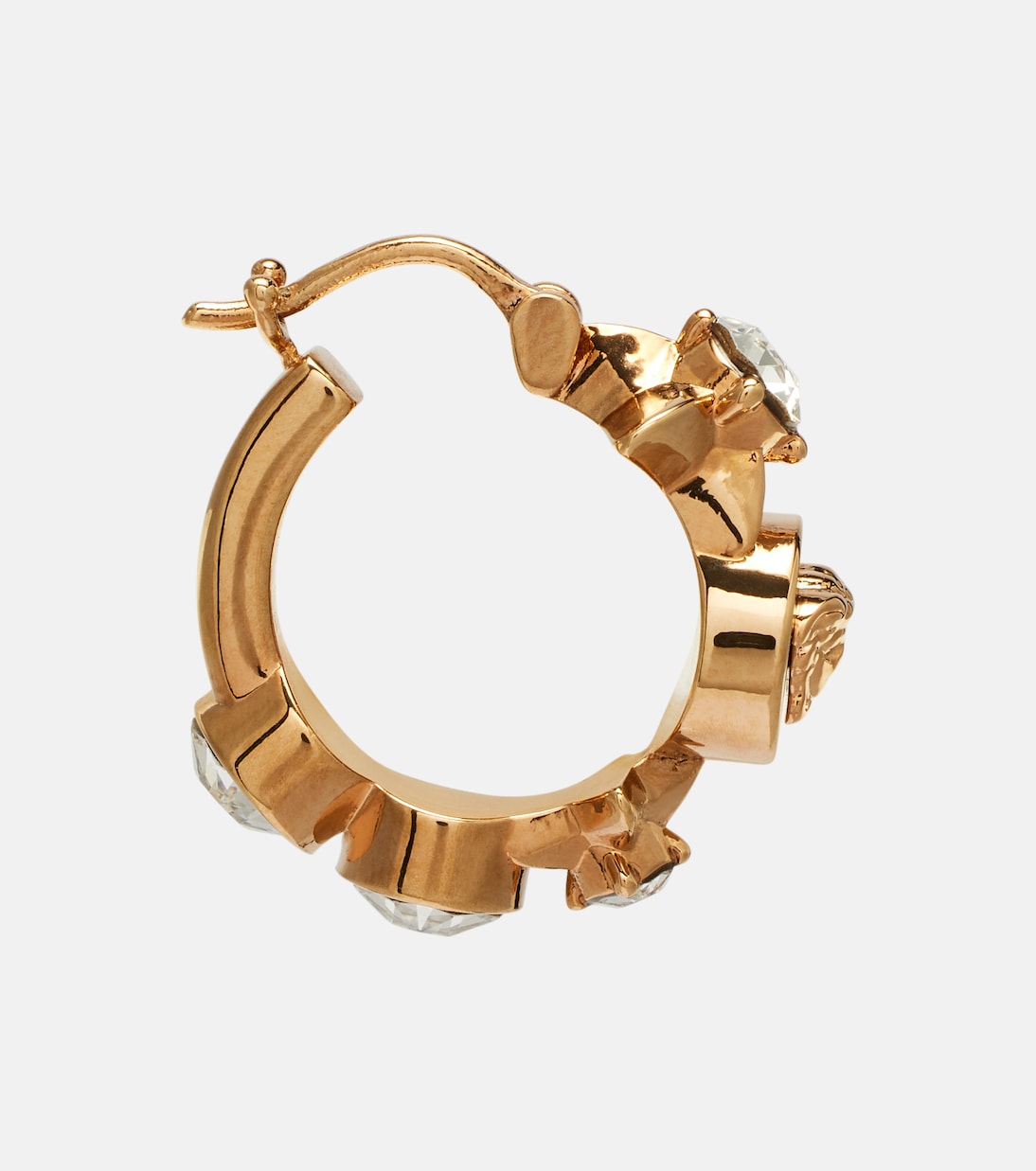 Medusa Star hoop earrings | Versace