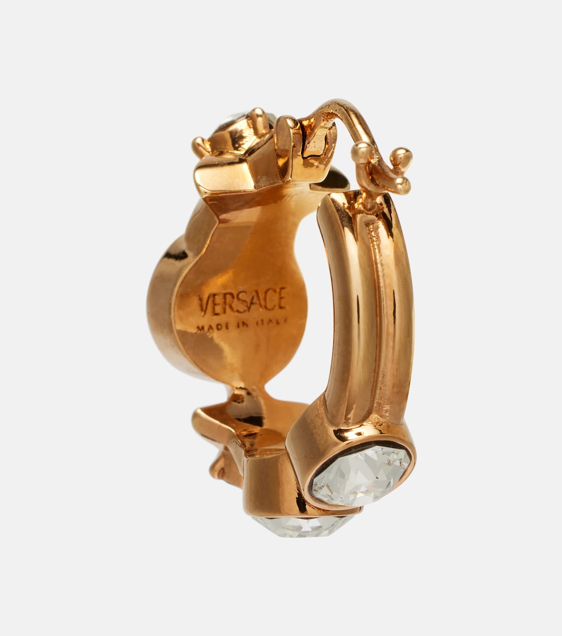 Medusa Star hoop earrings | Versace