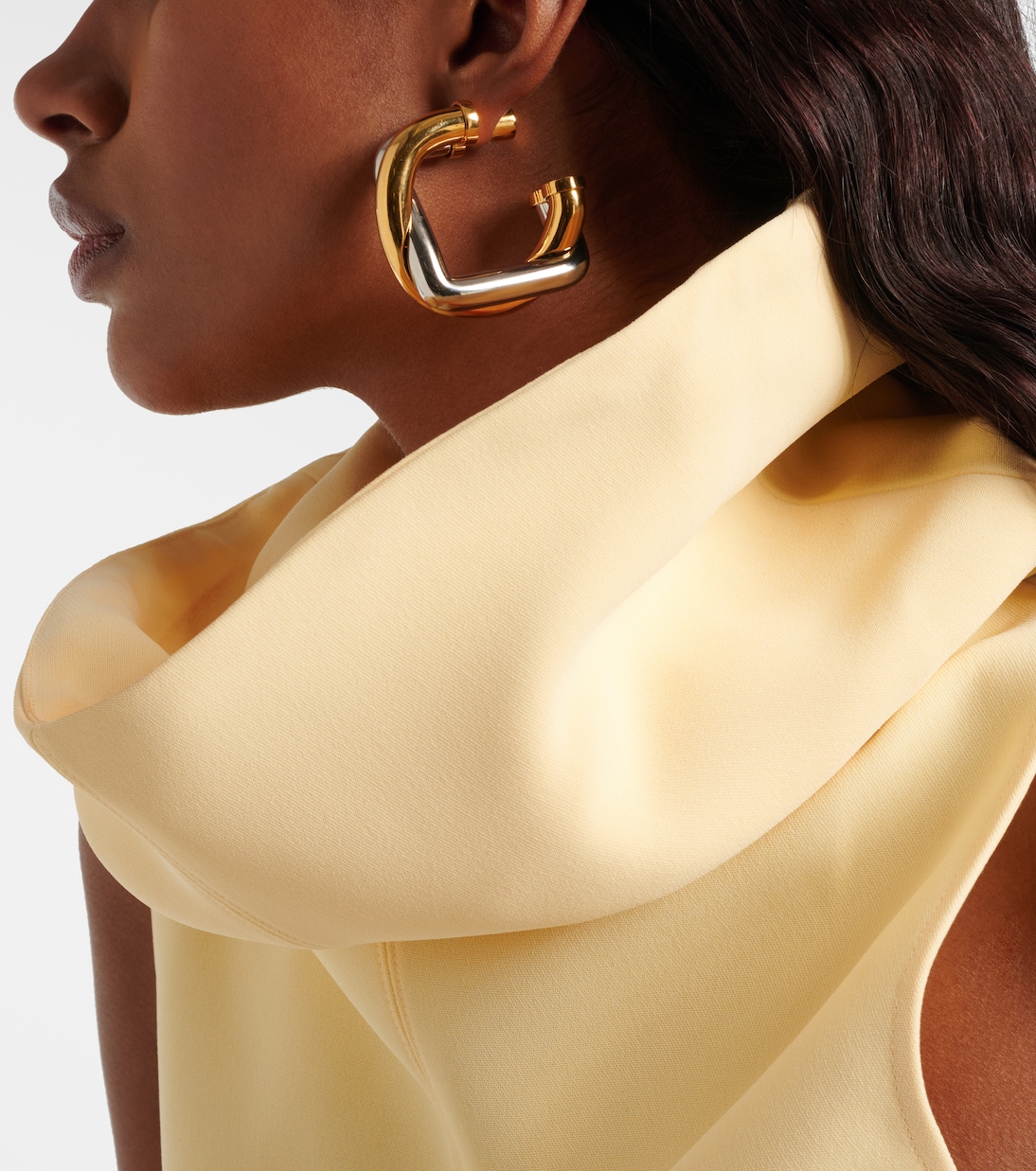 Doppio hoop earrings | Jacquemus