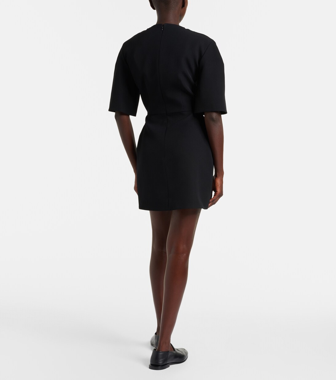 Wool grain de poudre minidress | Givenchy
