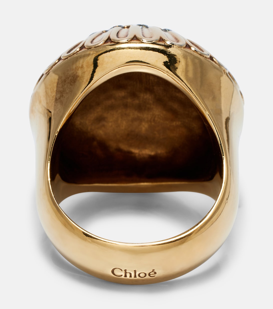 Embellished faux pearl ring | Chloé