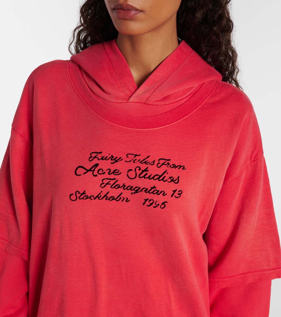 Hoodie Floor aus Baumwolle | Acne Studios