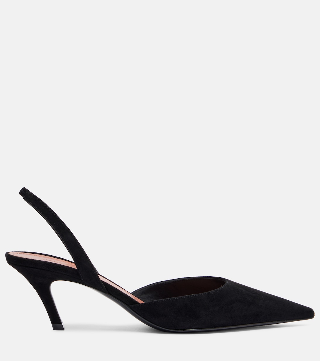 Sofia 60 suede slingback pumps  | Amina Muaddi