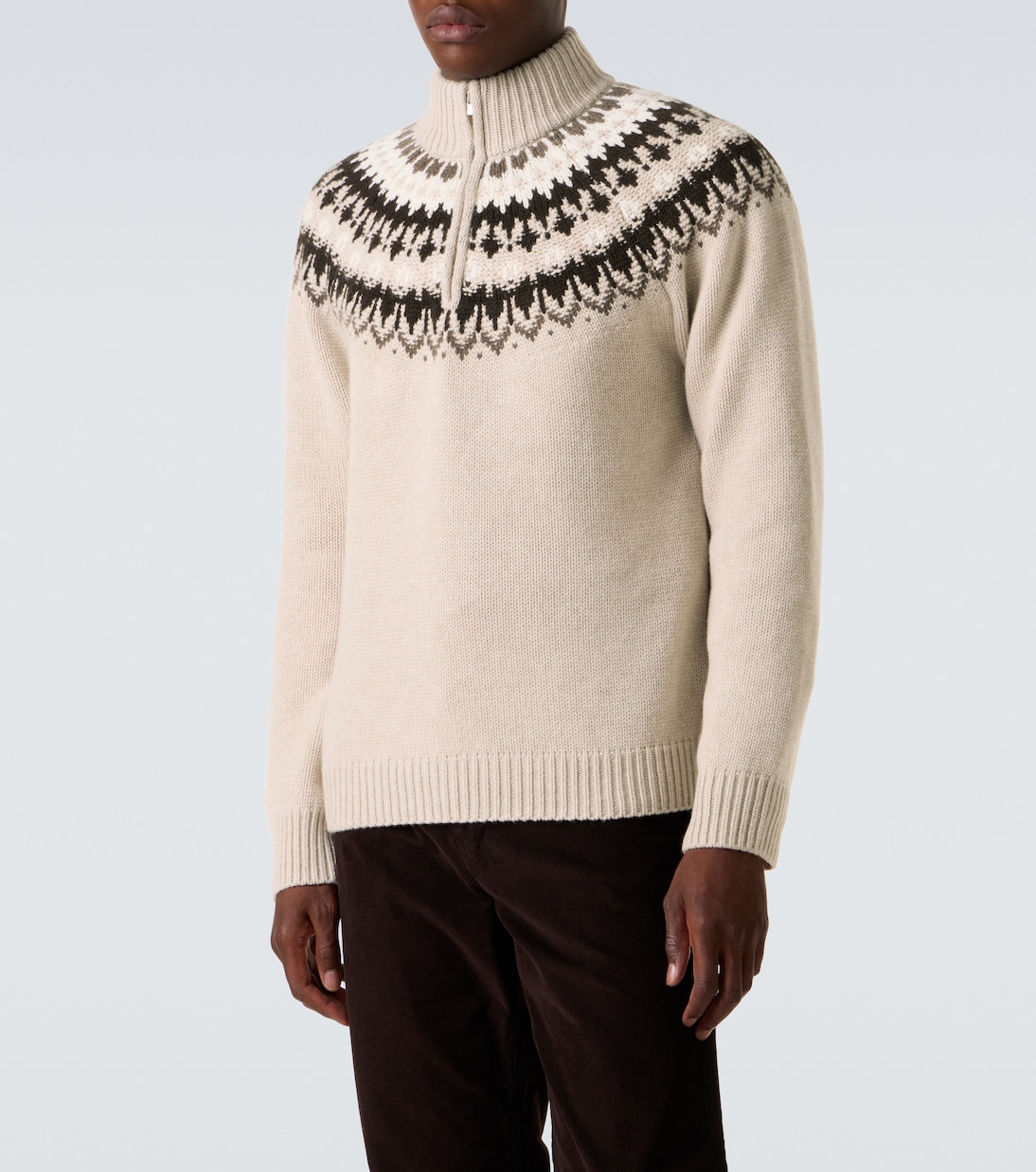 Mr Saint Gervais half-zip sweater | Arch4