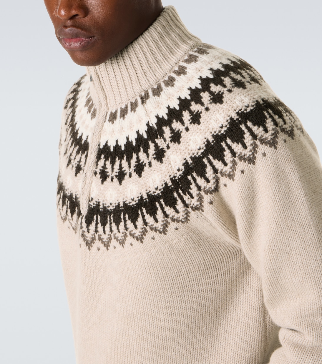 Mr Saint Gervais half-zip sweater | Arch4