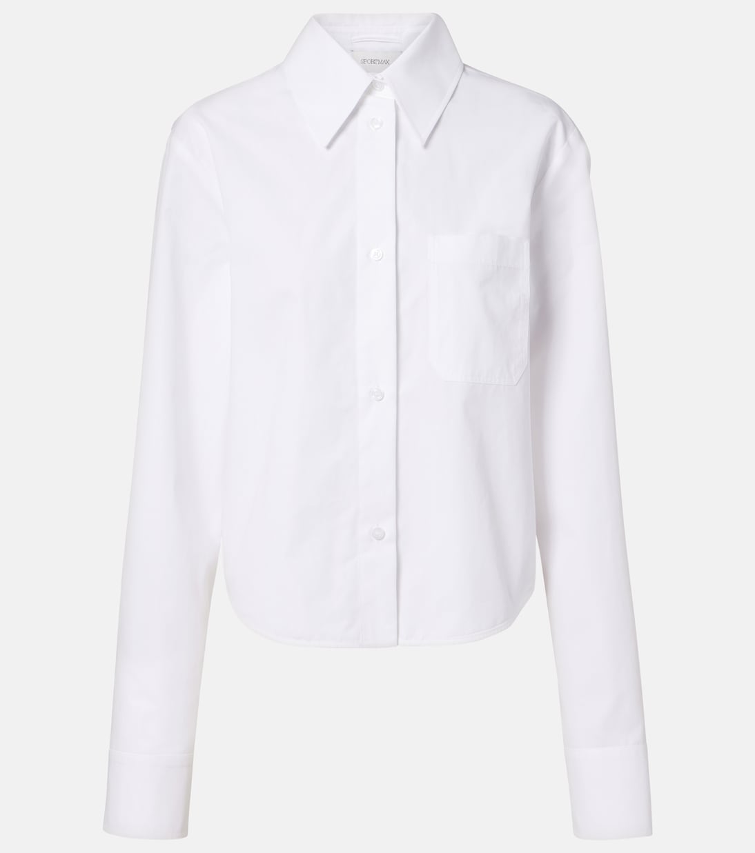 Ceppo cotton-blend poplin shirt | Sportmax