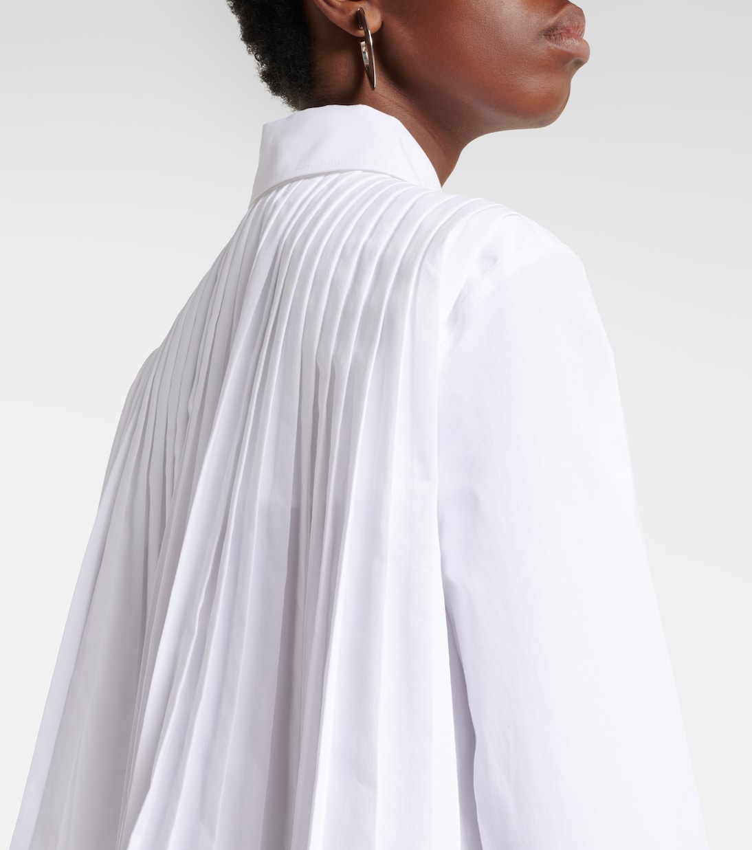 Ceppo cotton-blend poplin shirt | Sportmax