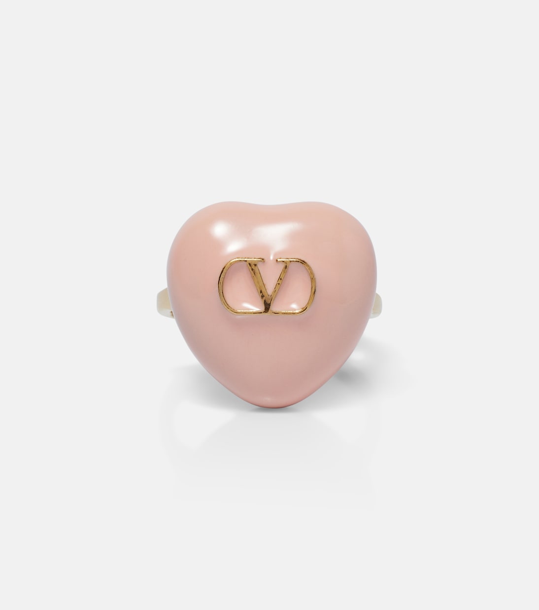 Anillo Cœur Royal con VLogo esmaltado | Valentino