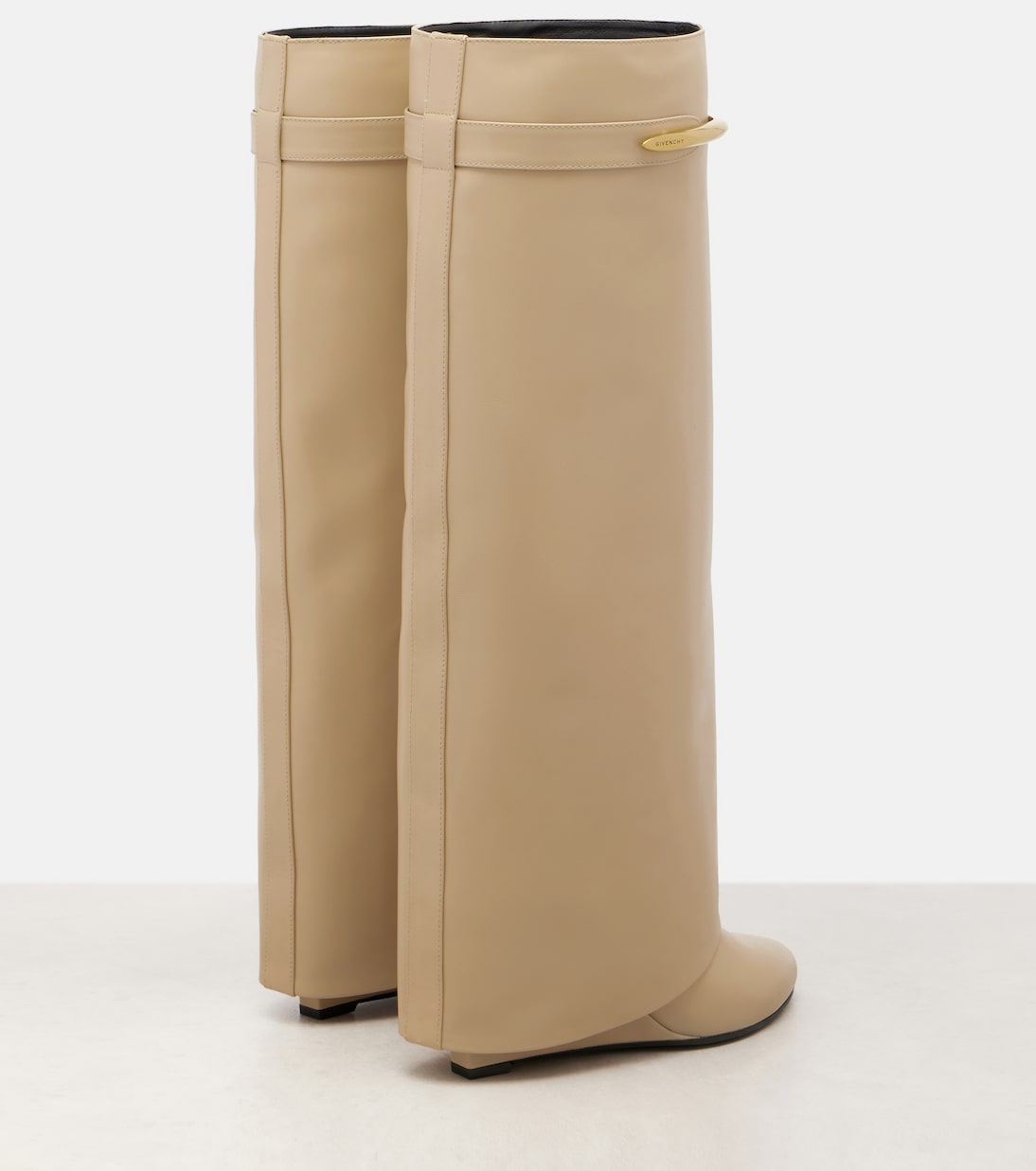 Shark 95 leather knee-high boots | Givenchy