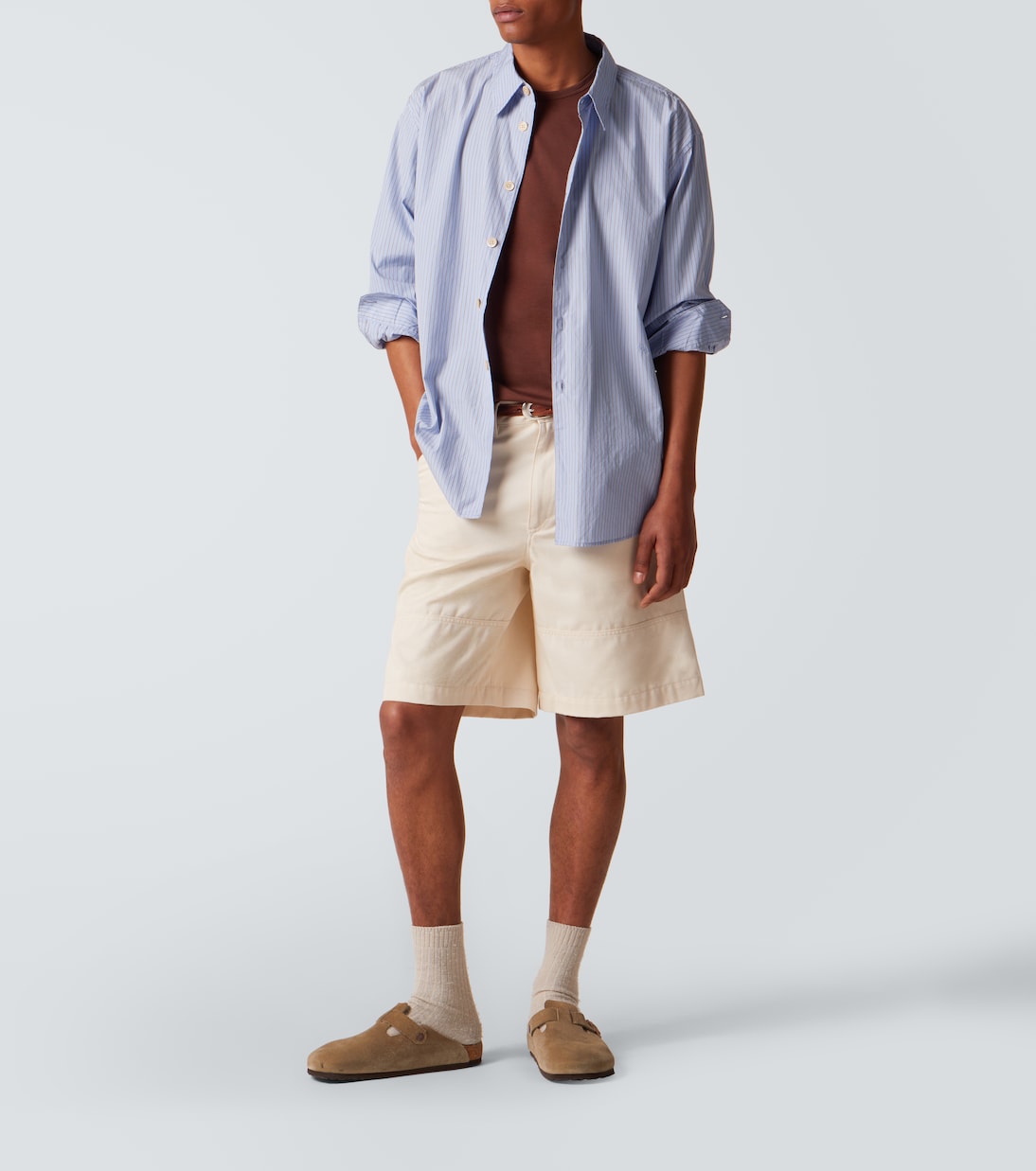 Cotton jersey T-shirt | Sunspel