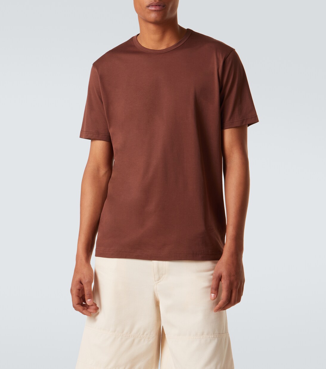 Cotton jersey T-shirt | Sunspel