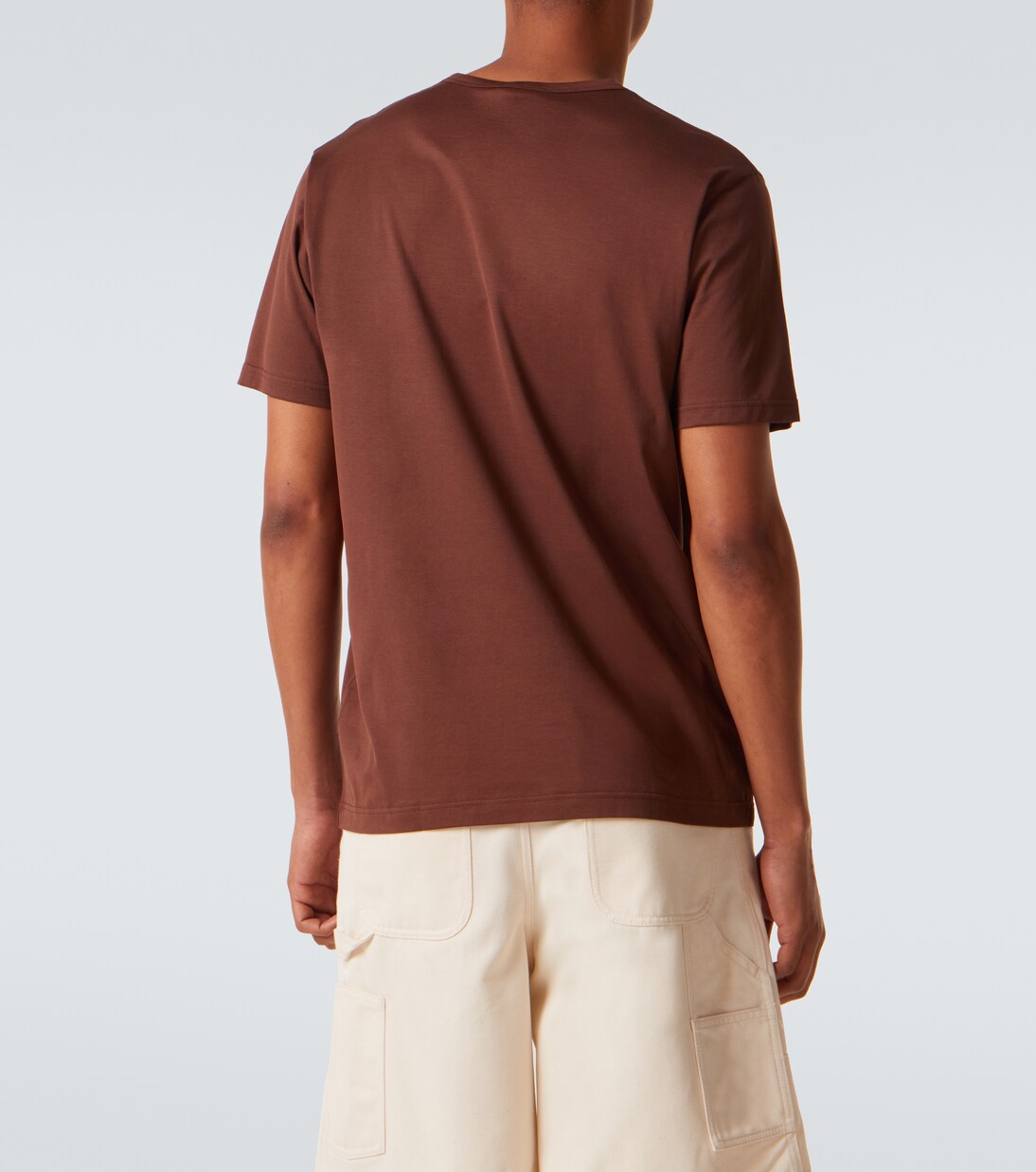 Cotton jersey T-shirt | Sunspel