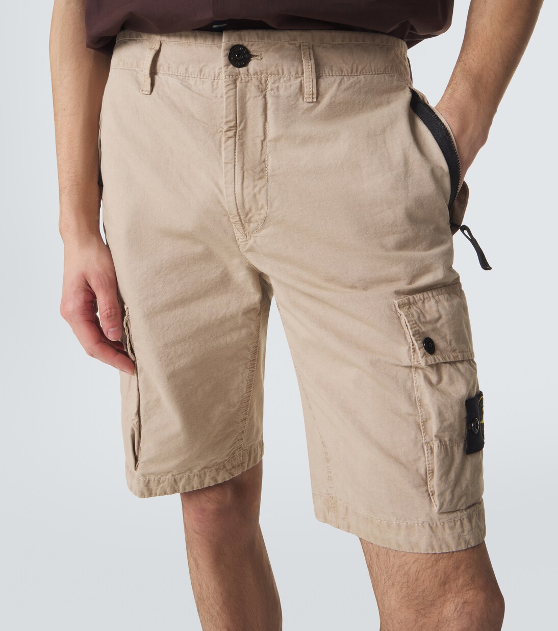 Short Compass en toile de coton | Stone Island