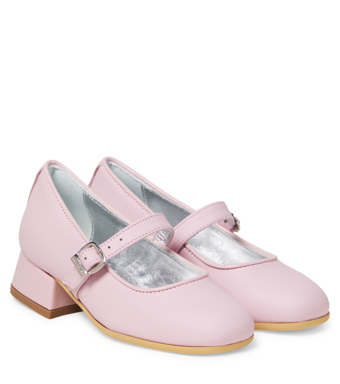 Dorothy leather Mary Jane flats | Monnalisa
