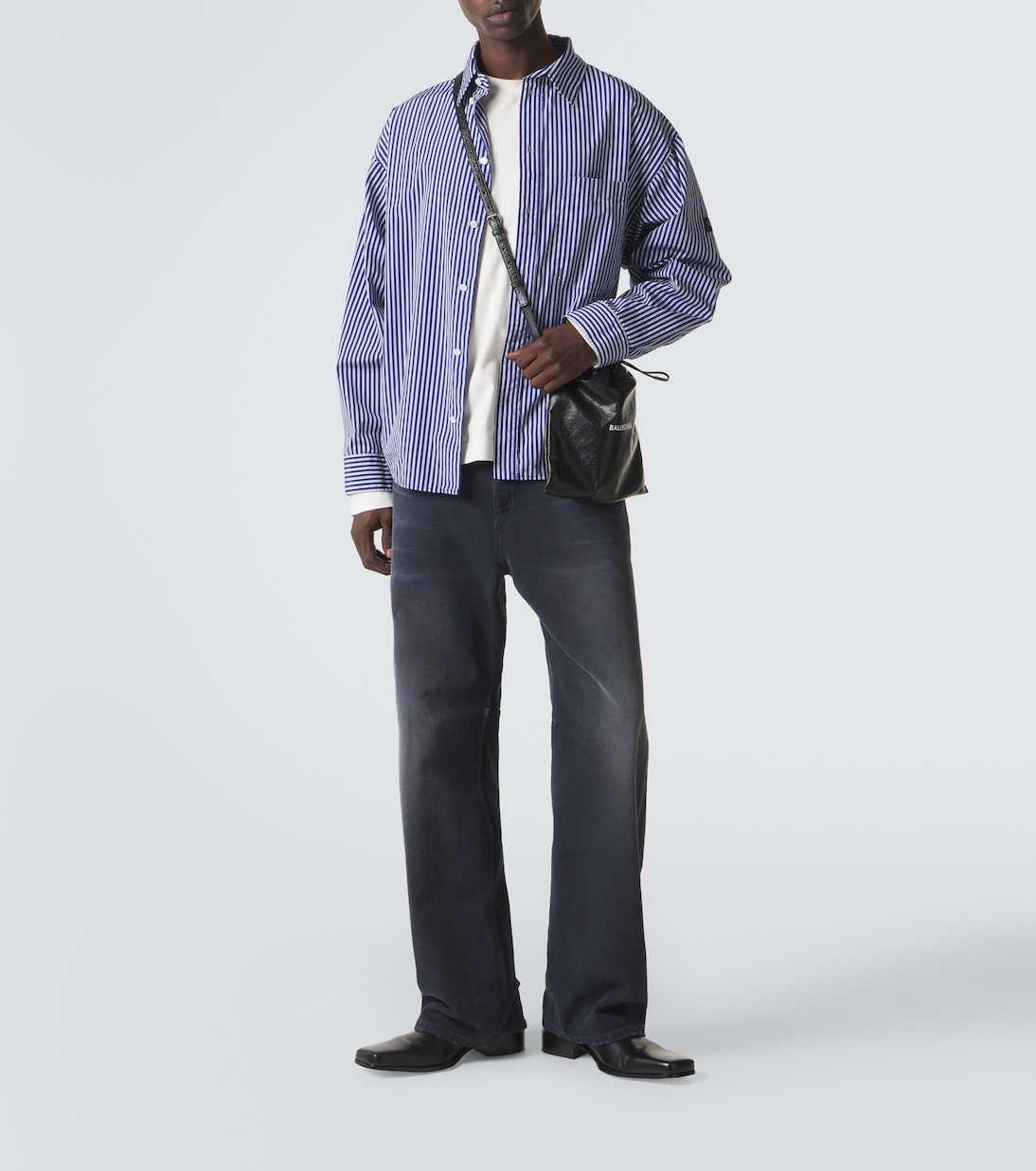 Patent leather crossbody bag | Balenciaga