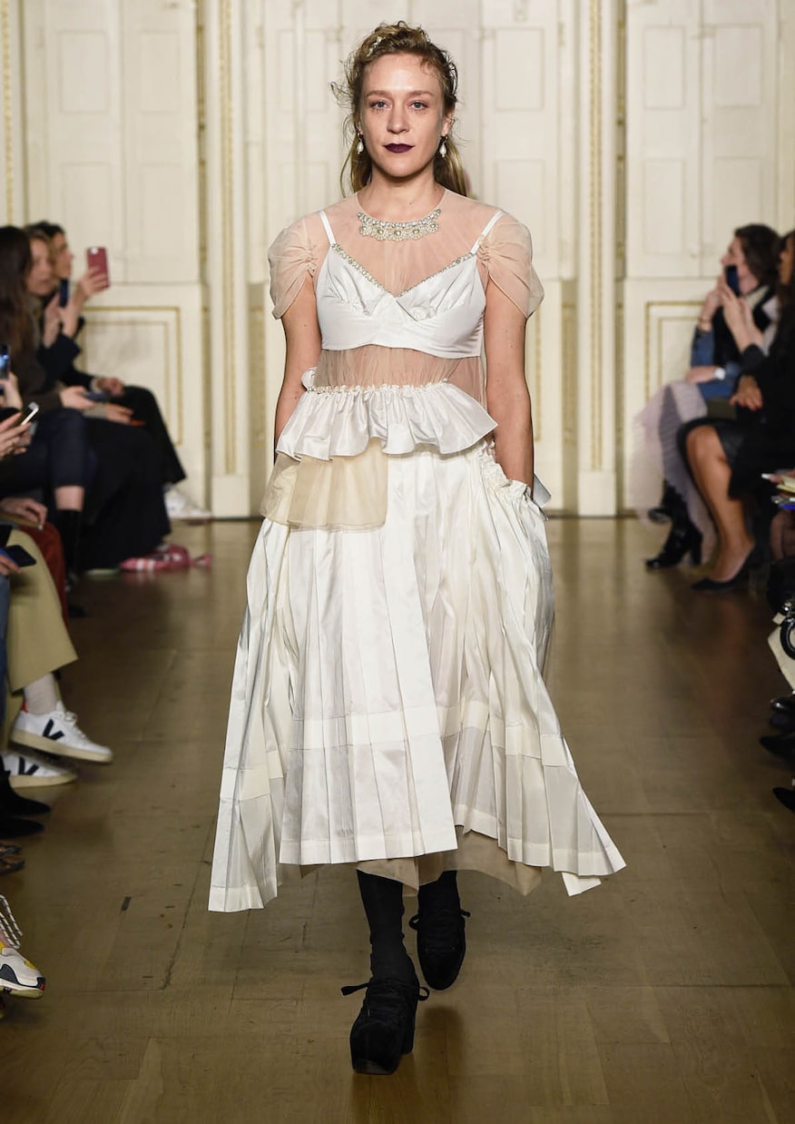 Fermacapelli con perle bijoux e cristalli | Simone Rocha