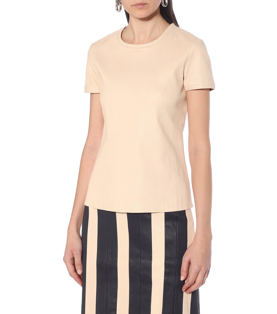 T-Shirt S.05 aus Leder | Stouls
