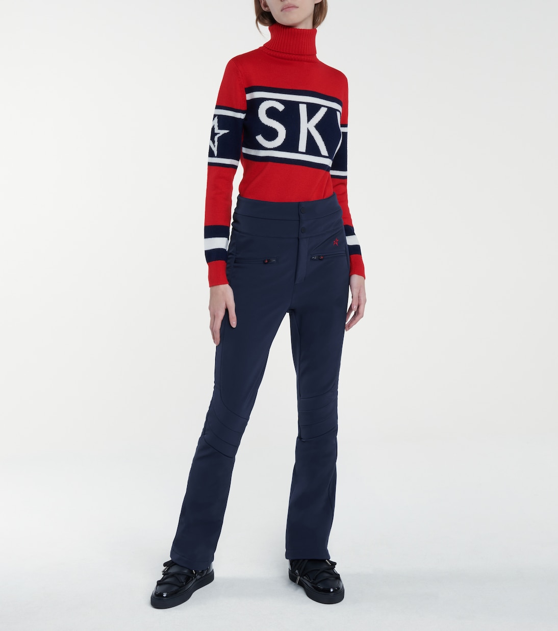 Aurora high-rise flared ski pants | Perfect Moment