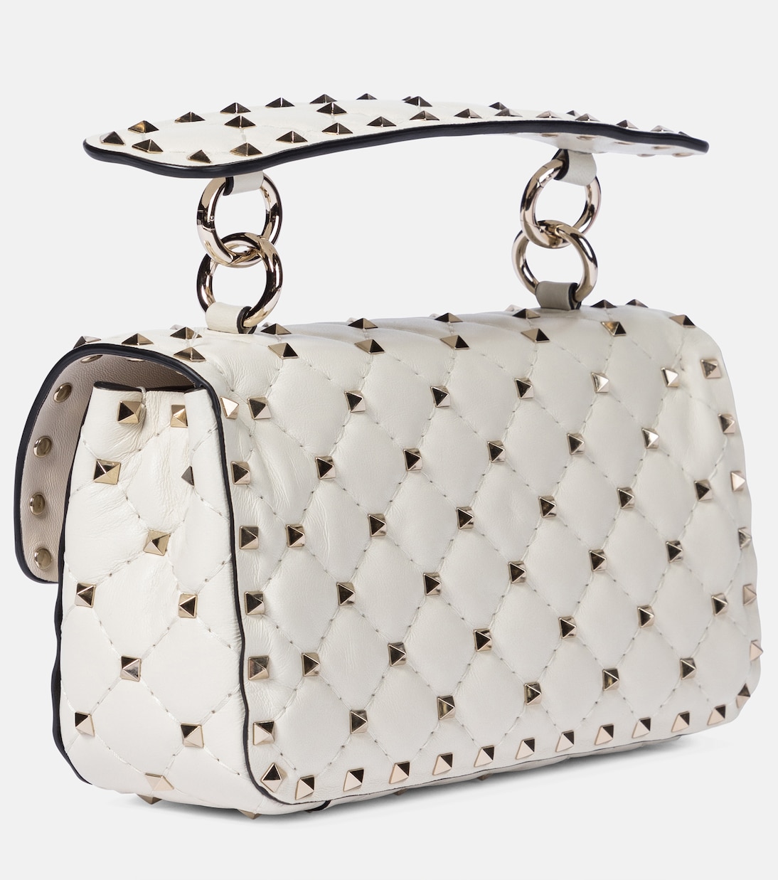 Schultertasche Rockstud Spike Small aus Leder | Valentino Garavani