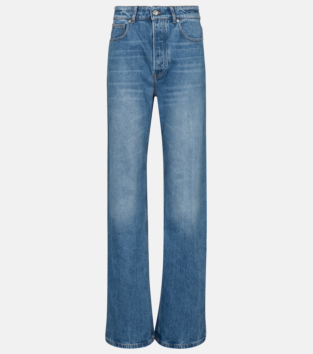 High-rise wide-leg jeans | Rabanne