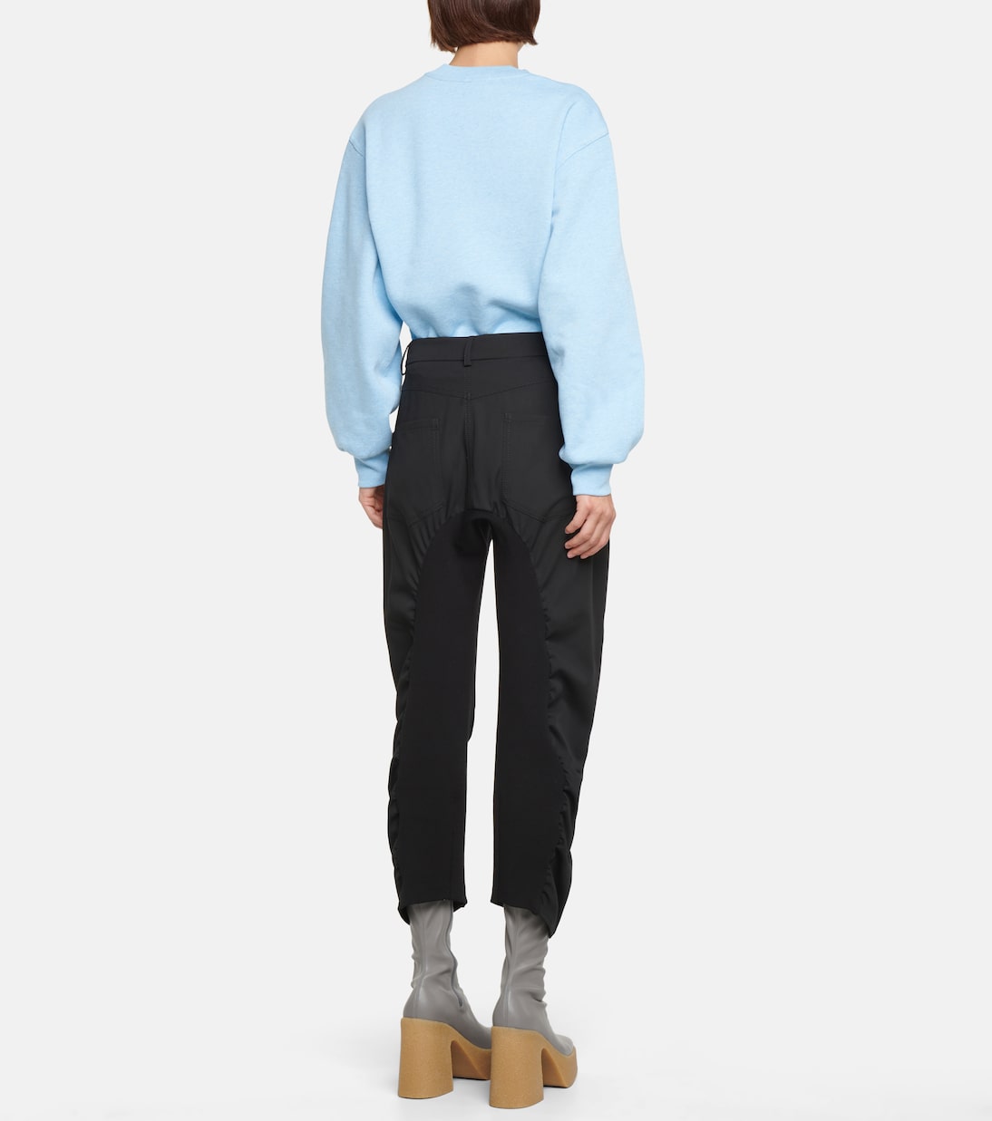 Tina ruched wool pants | Stella McCartney
