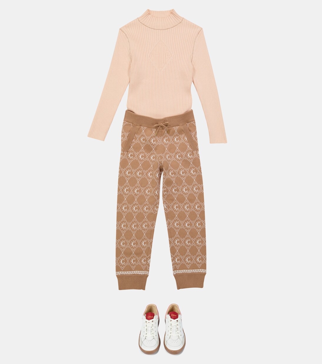 Pullover aus Rippstrick | Chloé Kids
