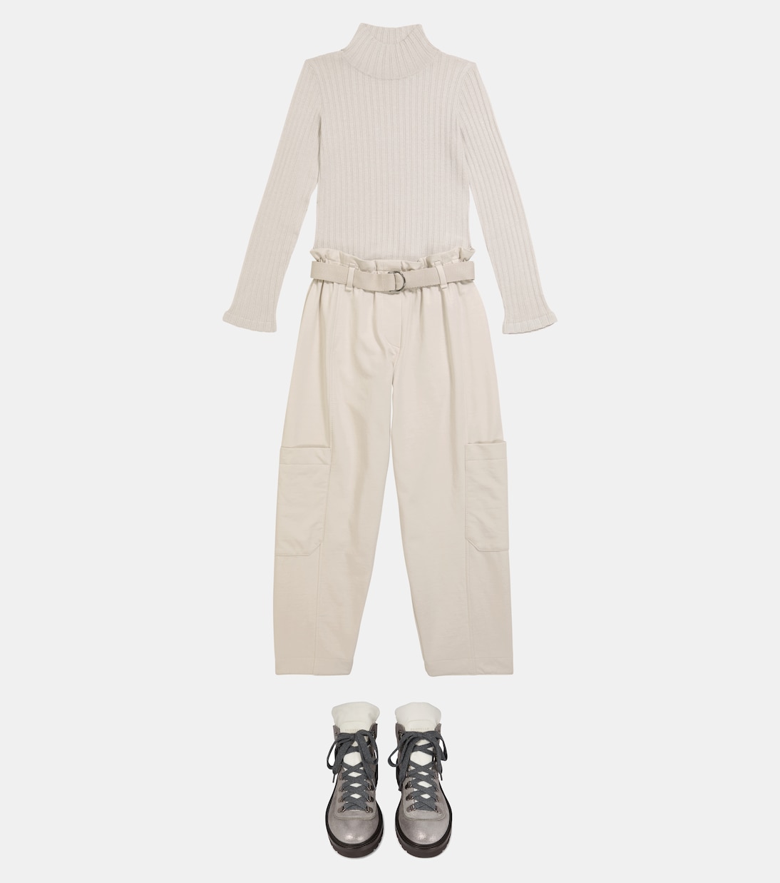 Lupetto in misto cashmere e seta | Brunello Cucinelli Kids