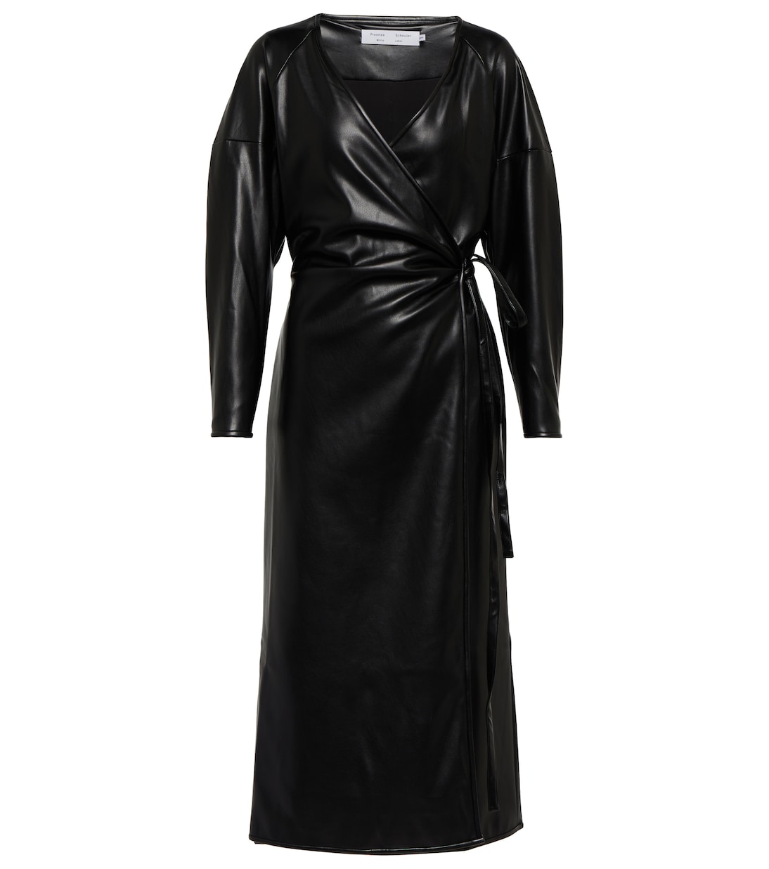 Faux leather midi dress | Proenza Schouler
