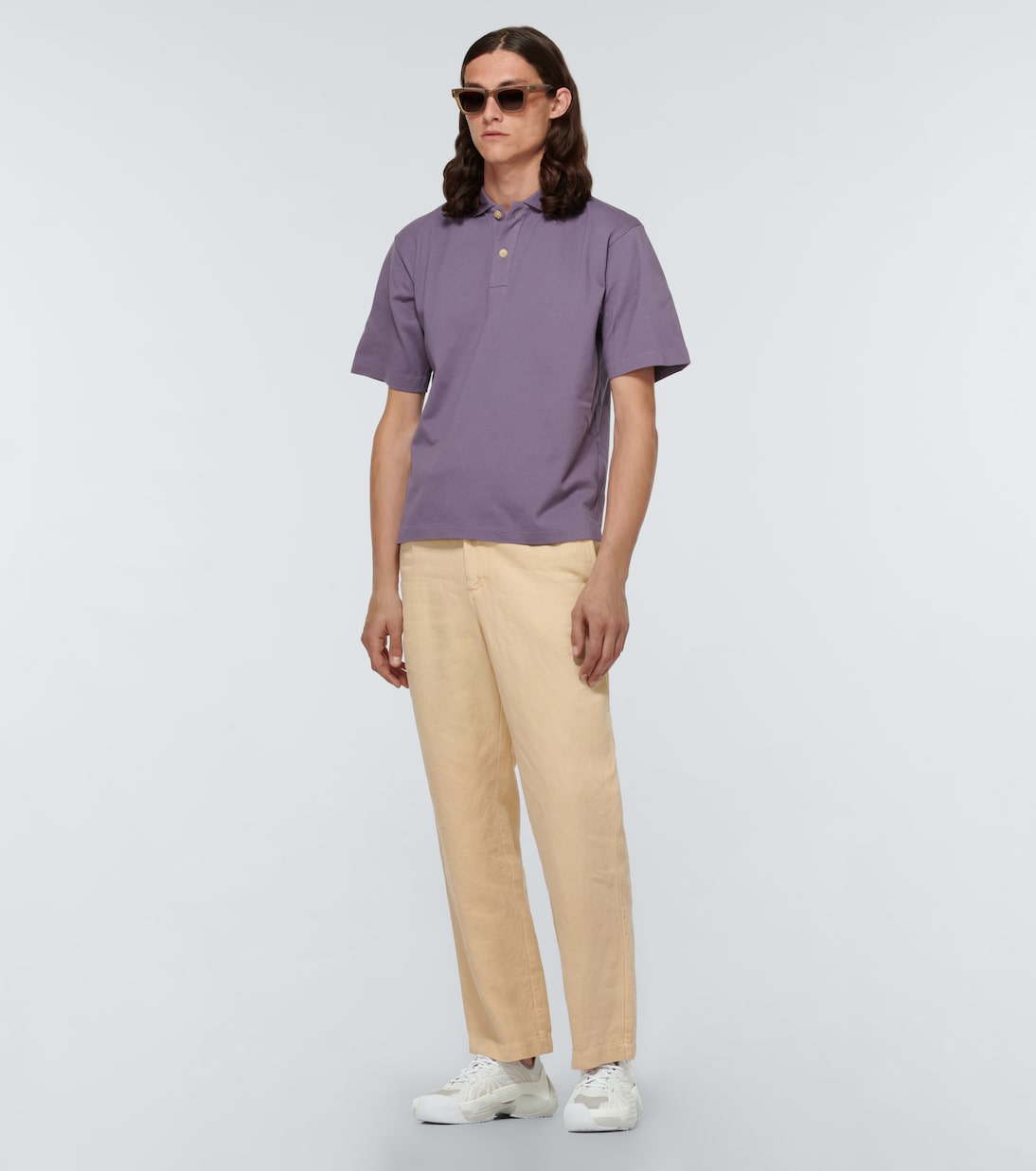 Flash-X mesh-paneled sneakers | Lanvin