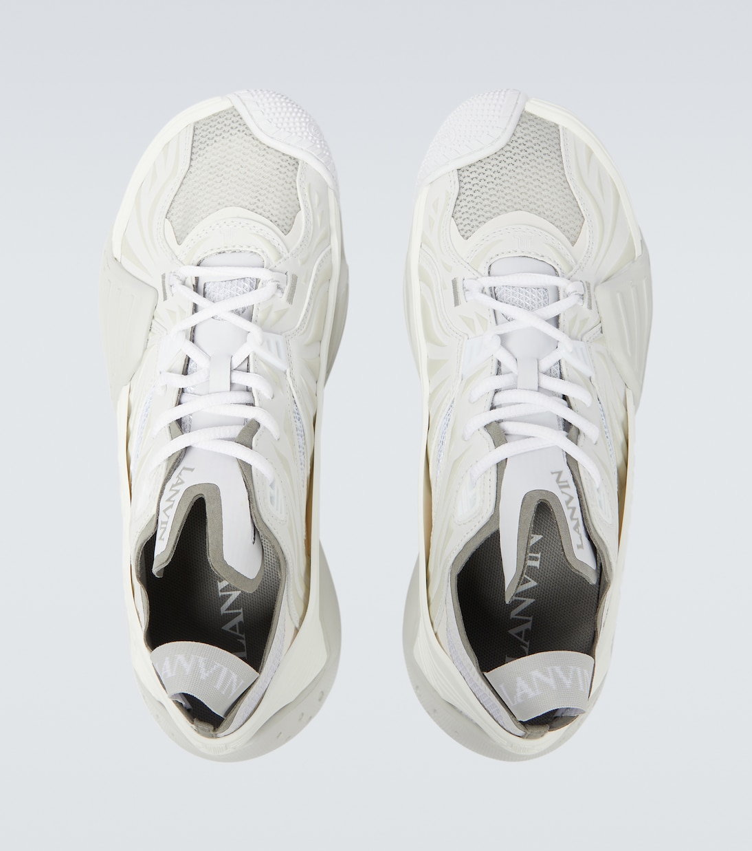 Flash-X mesh-paneled sneakers | Lanvin