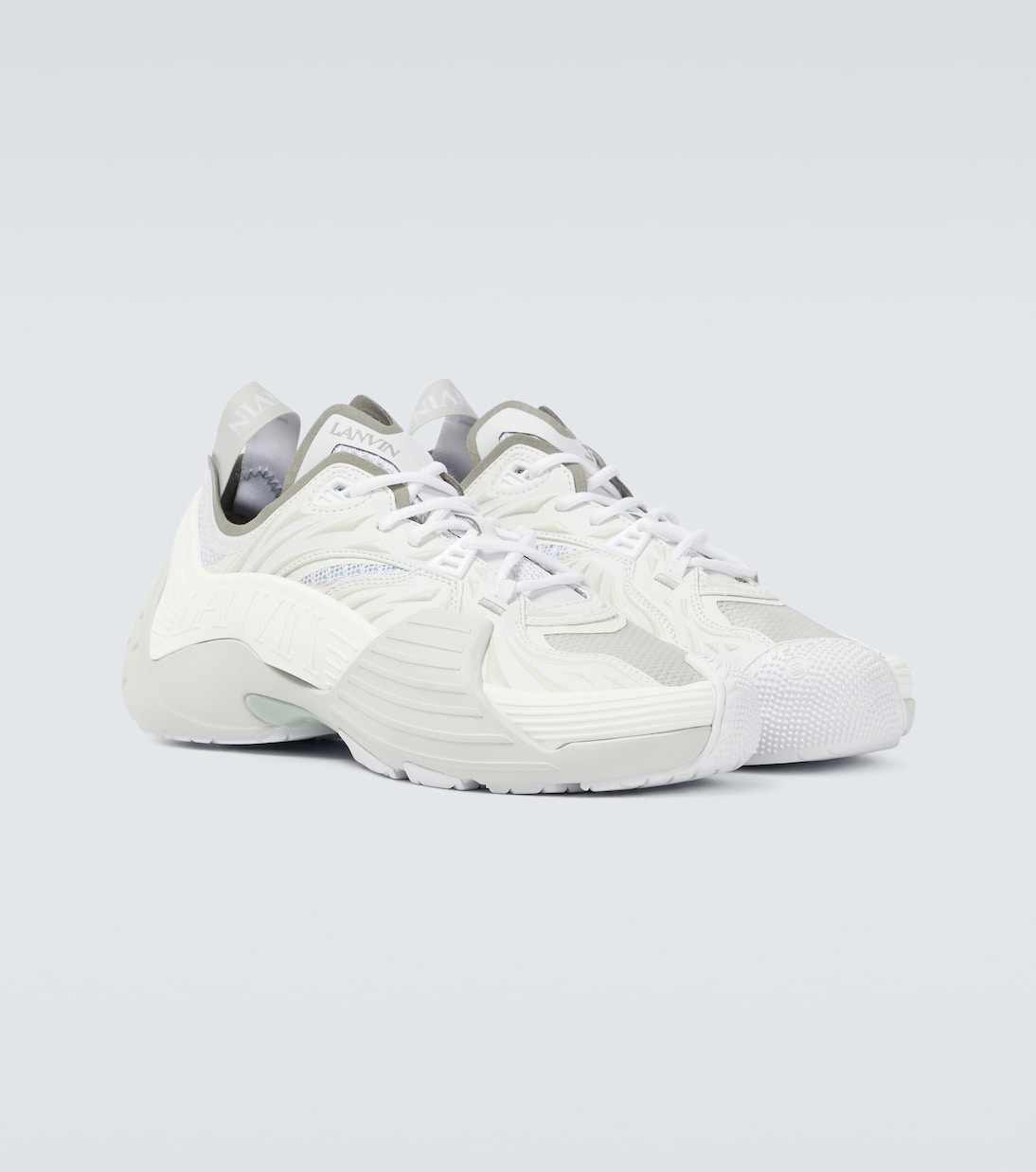 Flash-X mesh-paneled sneakers | Lanvin
