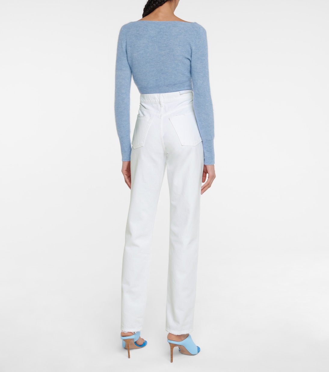 Jeans ajustados ‘90s Abbi de tiro alto | 3x1 N.Y.C.