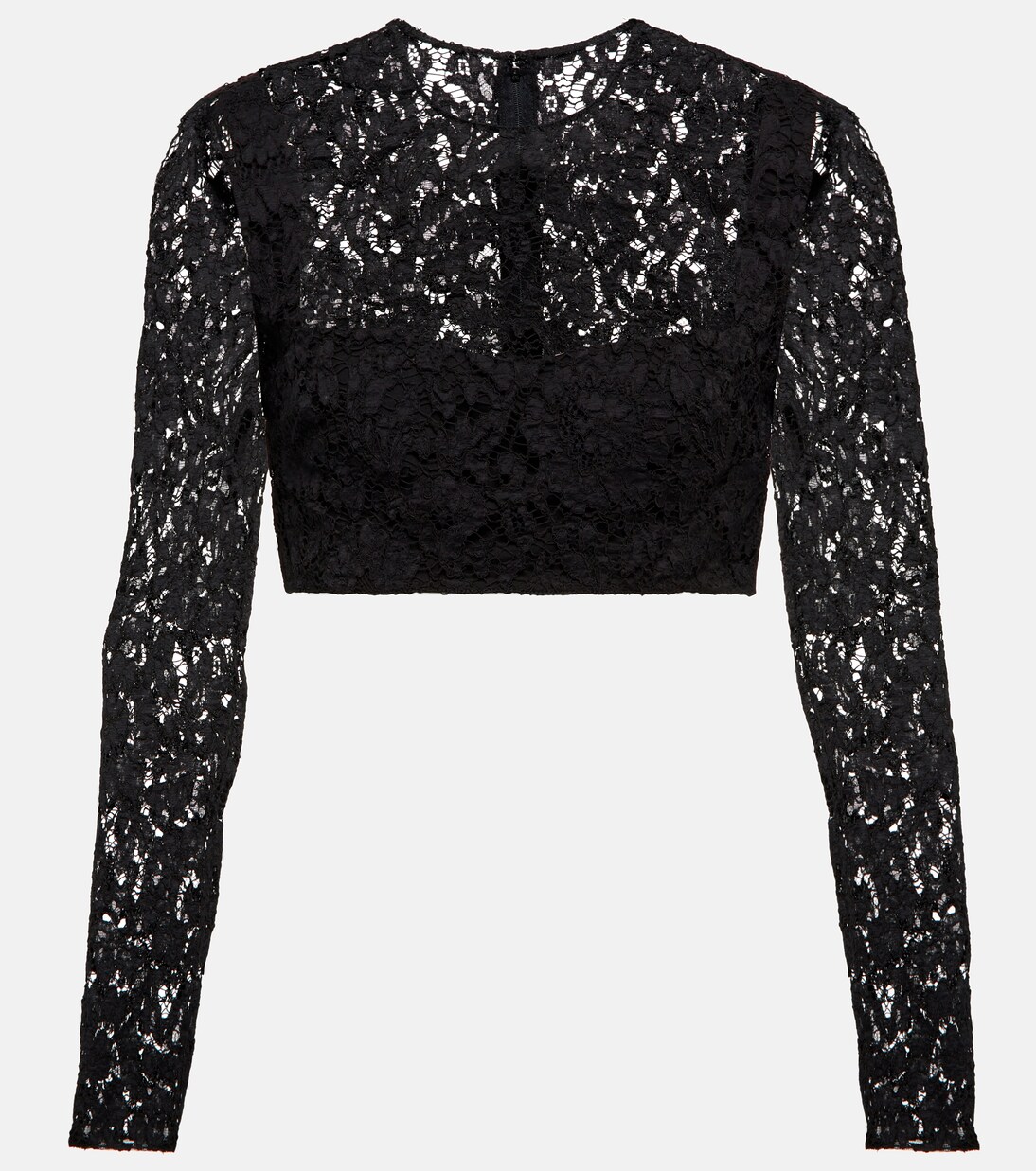 Crop top de encaje | Valentino