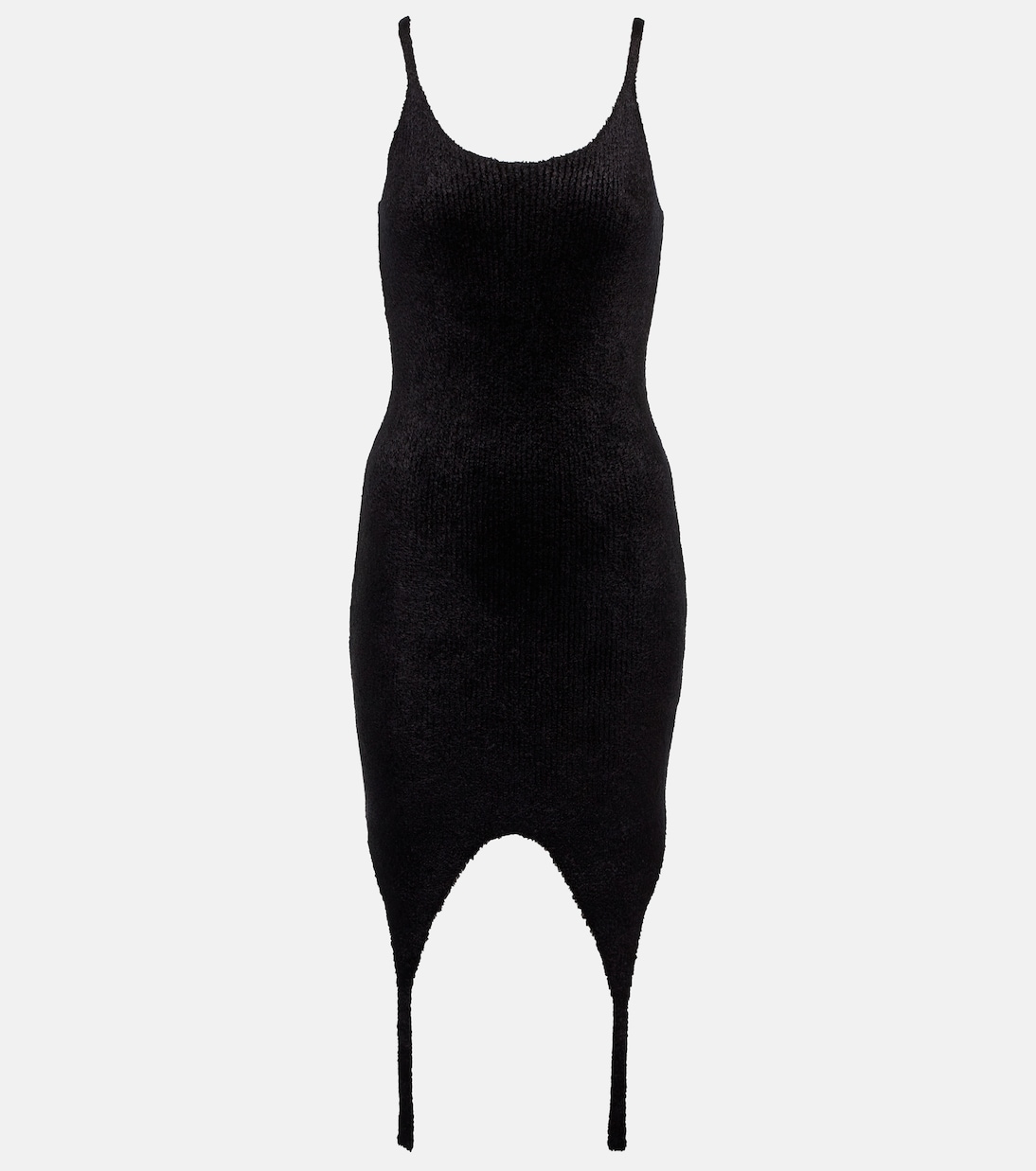 Ribbed-knit minidress | Balmain
