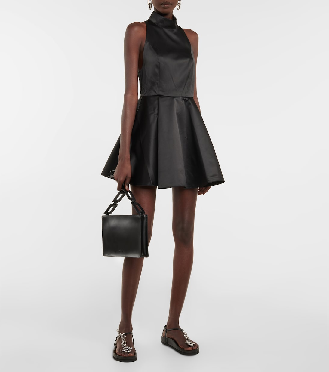 Cora satin minidress | Rotate