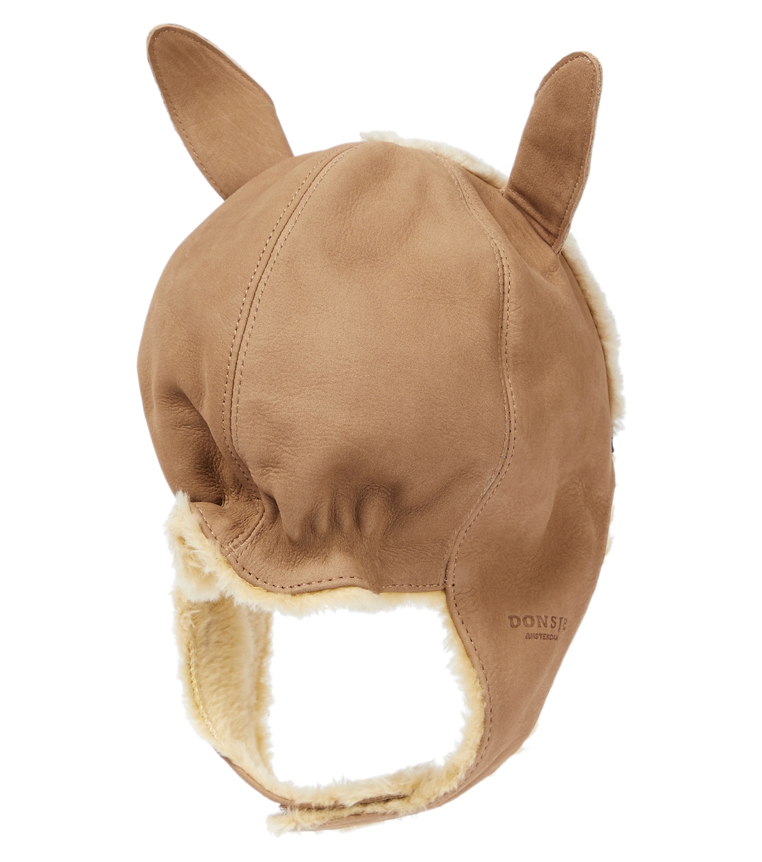 Mütze Kapi aus Faux Fur und Leder | Donsje