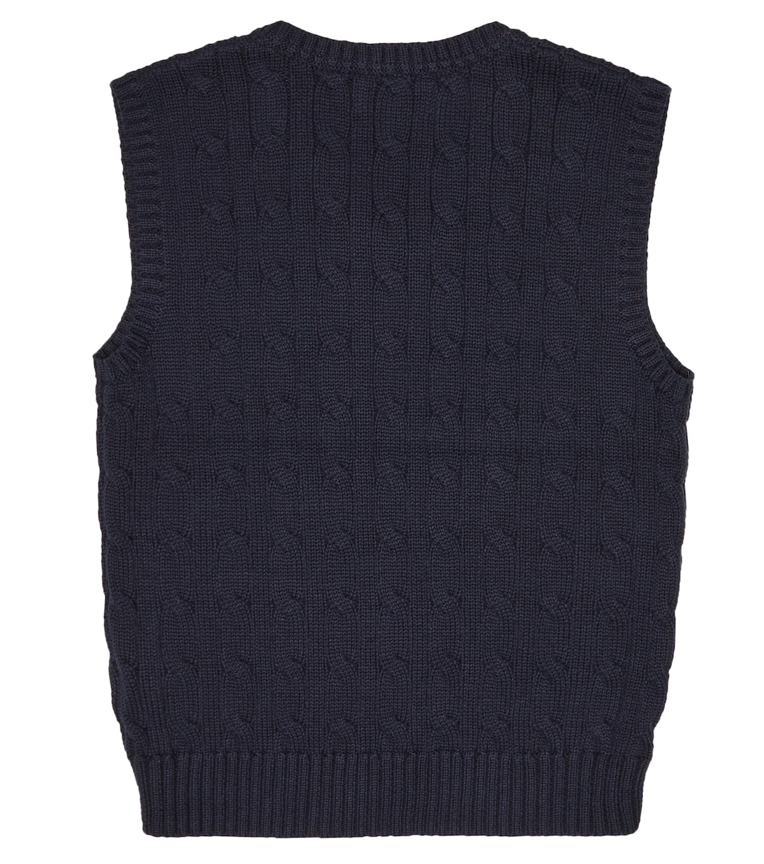 Cable-knit cotton vest | Polo Ralph Lauren Kids