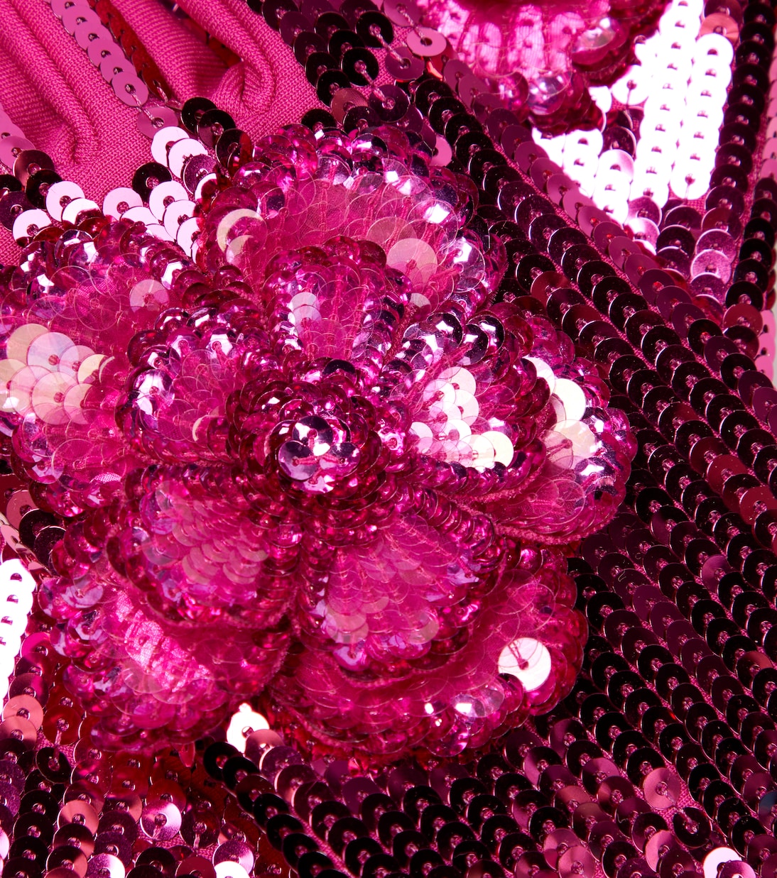 Floral sequined gloves | Valentino