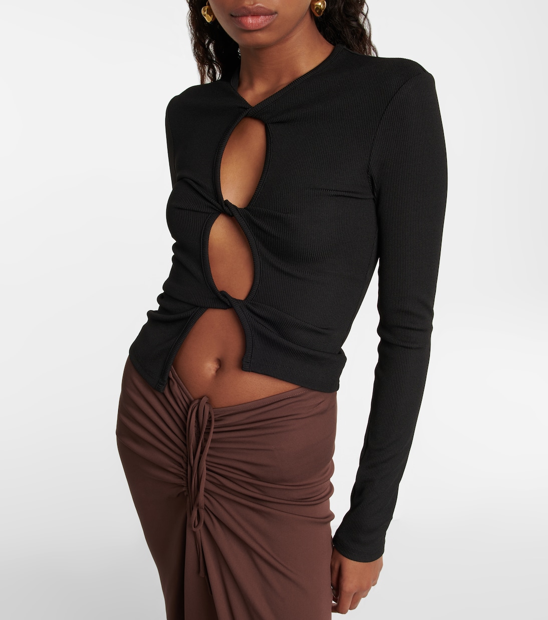 Top con cut-out | Christopher Esber
