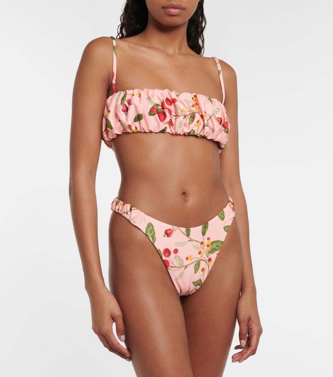 Eneldo printed bikini top | Agua by Agua Bendita