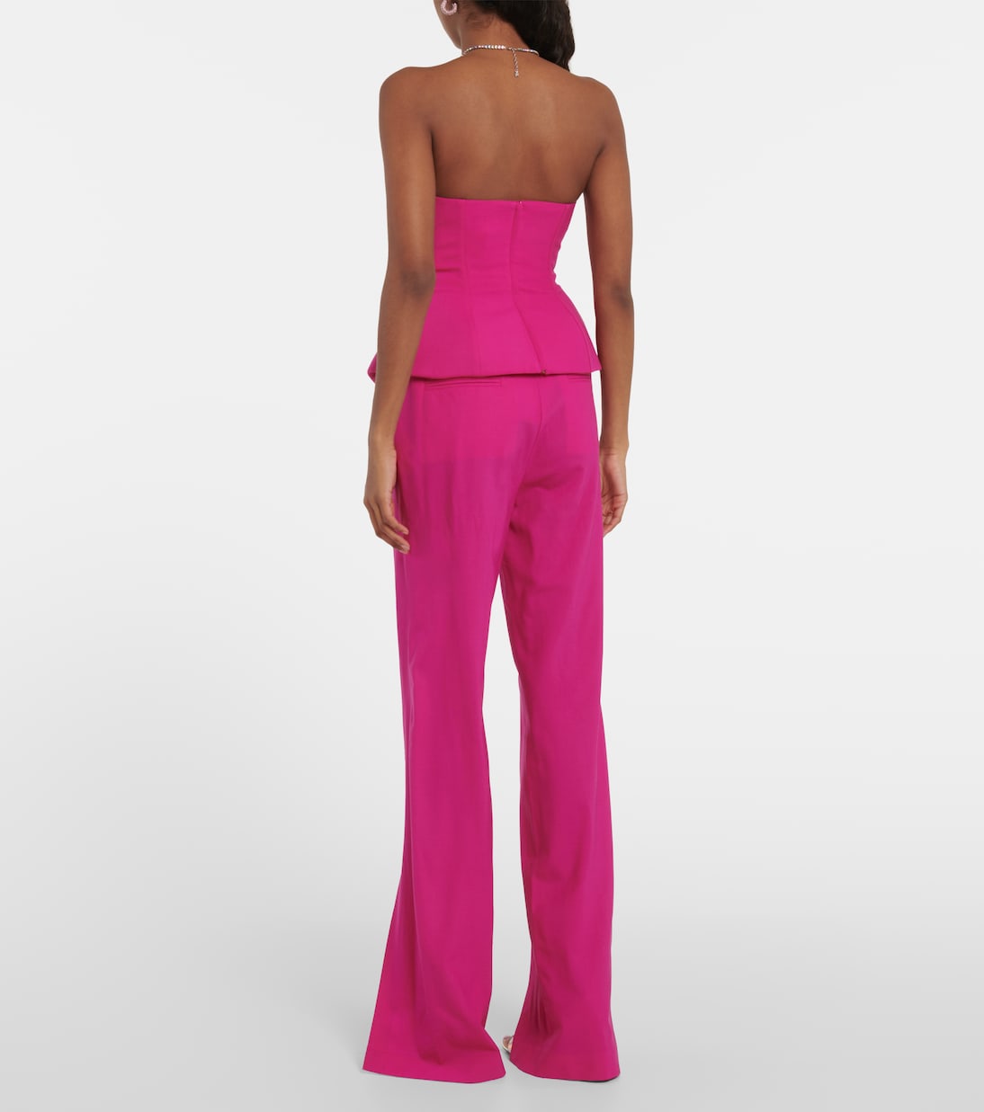 Pantaloni flared in misto lana | Giuseppe di Morabito